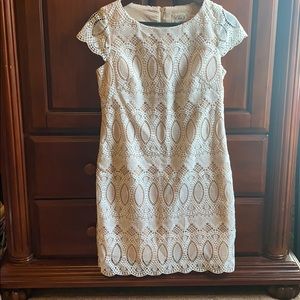 Eliza J crochet lace dress size 4P